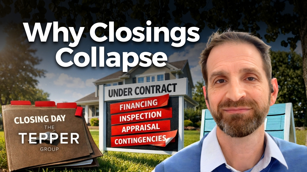 4 Reasons Home Sales Fail Before Closing 